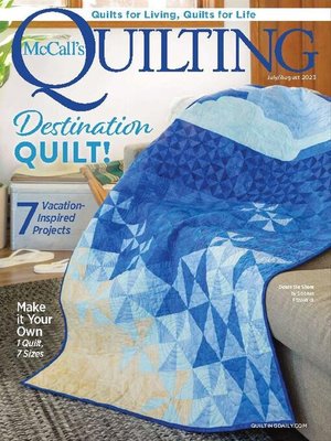 Cover image for McCall's Quilting: March/April 2022